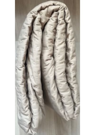 Düz Çok Amaçlı Pike Tek Kişilik 160 x 220 Bej