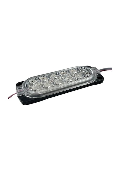12 Volt Kırmızı-Mavi 2.4 Watt Animasyonlu Çakar Modül 12 Ledli