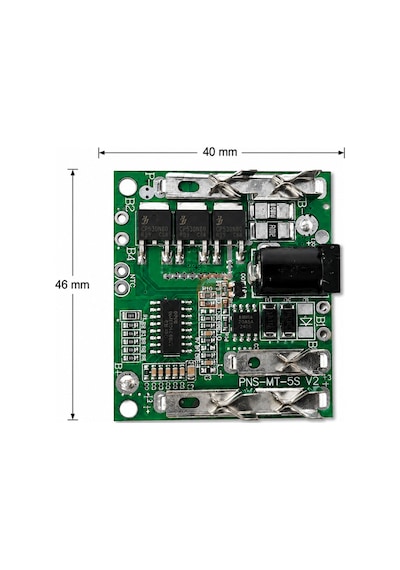 5s 20a 21v Bms Matkap Koruma Kartı 18650 Li-ion Batarya