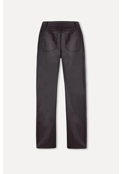 Mudo Kadın Kadın Koyu Kahverengi Cropped Flare Pantolon 1264611 Koyu Kahve