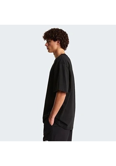 The North Face Liquid Logo Erkek Oversize T-shirt Nf0a8g9ujk31 Siyah