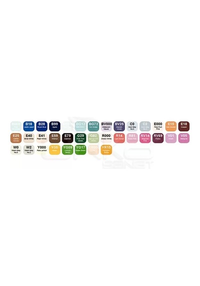 Copic Ciao Marker 36lı Set A