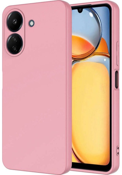 Xiaomi Poco C65 Kılıf Zore Mara Lansman Kapak Pembe