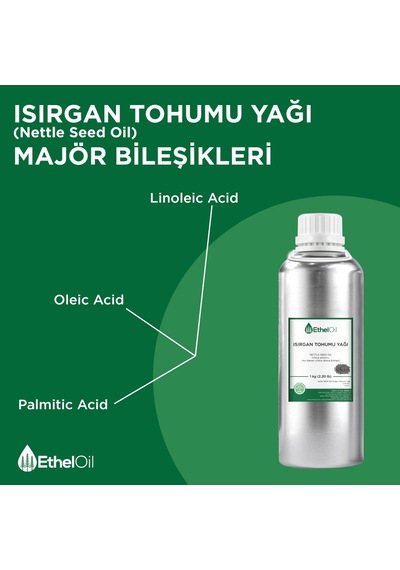 Etheloil Isırgan Tohumu Sabit Yağı 1 KG