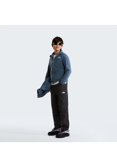 The North Face Teen Glacıer Fz Zıp In Jacket Unisex Genç Çocuk Ceket Nf0a8f8a0u31 Gri
