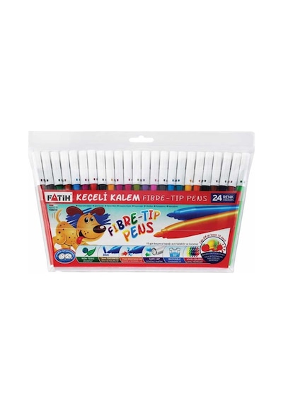 Fatih 34050 Keçeli Boya Kalemi 24'lü