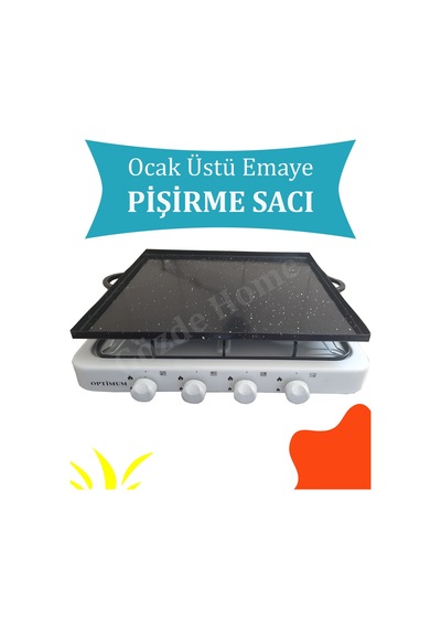 Gözde Home Ocak Üstü Emaye Pişirme Sacı N11.217 Gözde Home Ocak Üstü Emaye Pişirme Sacı N11.217