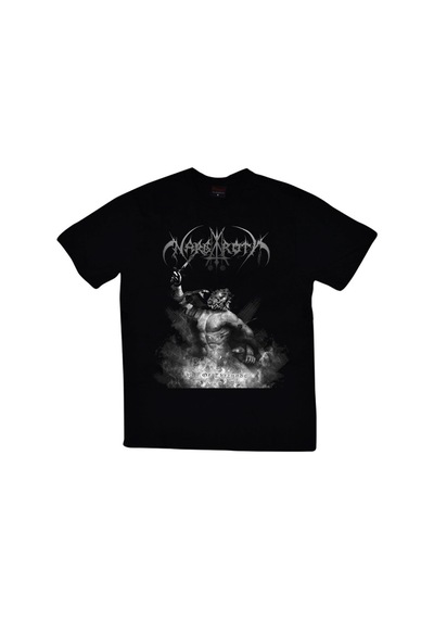 Nargaroth Baskılı Unisex %100 Pamuk Siyah T-shirt SIYAH