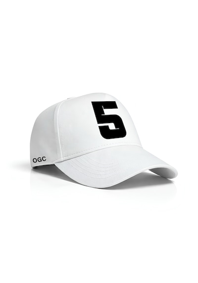 Ogc 5 Sayısı Unisex Şapka Beyaz