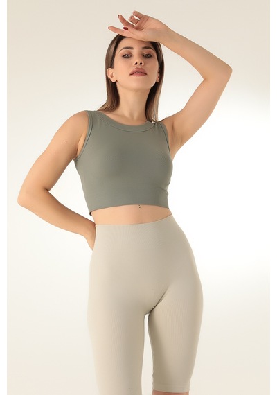 Doremi Dikişsiz Kısa Spor Üst 001