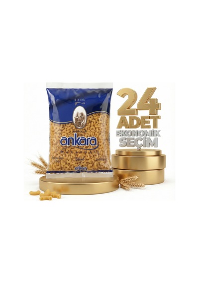 Ankara Makarna Dirsek 24x500 Gr