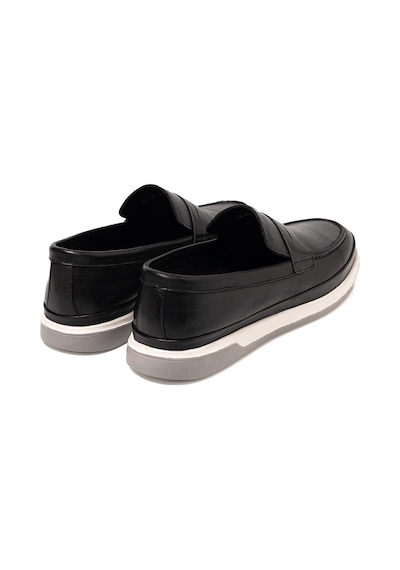 Sneaker Erkek Og-9240 John May 101 Siyah Dolaplı Deri