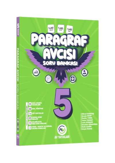 Av Yayınları 5.sınıf Paragraf Soru Bankası
