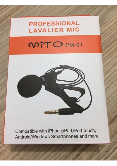 Mıto Pm 01 Cep Telefonu ve Kamera Yaka Mikrofonu