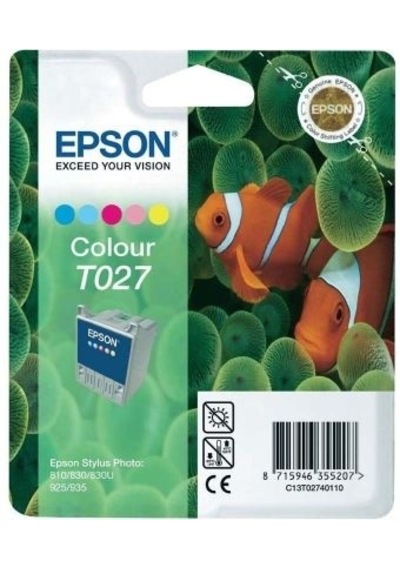 Tonersepeti Epson T027-c13t02740120 Renkli Kartuş
