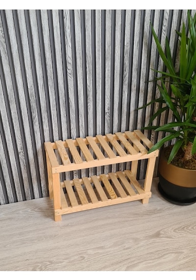 Ahşap Dekoratif Doğal Ahşap 2'li Ayakkabılık, Raf,antre,balkon Düzenleyici Doğal Ahşap Ahşap Dekoratif Doğal Ahşap 2'li Ayakkabılık, Raf,antre,balkon Düzenleyici Doğal Ahşap