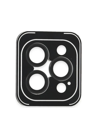 Joko Apple Uyumlu iPhone 16 Pro Max Pvd Metal Kamera Lens - Siyah Diğer