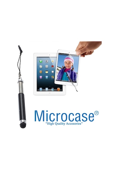 Microcase Mini Dokunmatik Touch Pen Stylus Kalem Al2560 Siyah