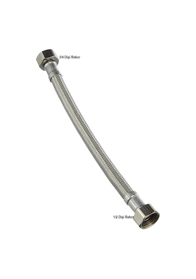 70 Cm 3/4 1/2 Rekorlu Flex Bağlantı Hortumu 3-4 1-2