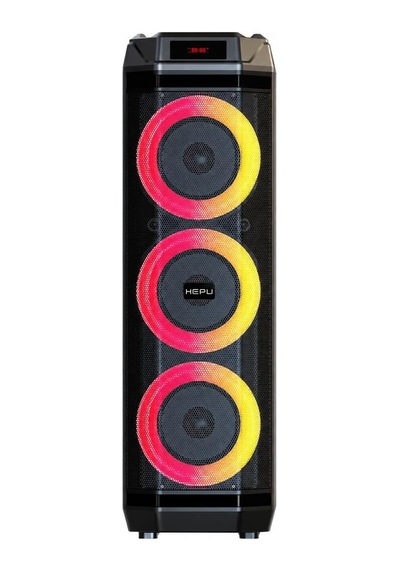 Hp-982 Partybox Bluetooth Hoparlör 3 8 Hoparlör 30w Güç Rgb Işık Tws Destekli