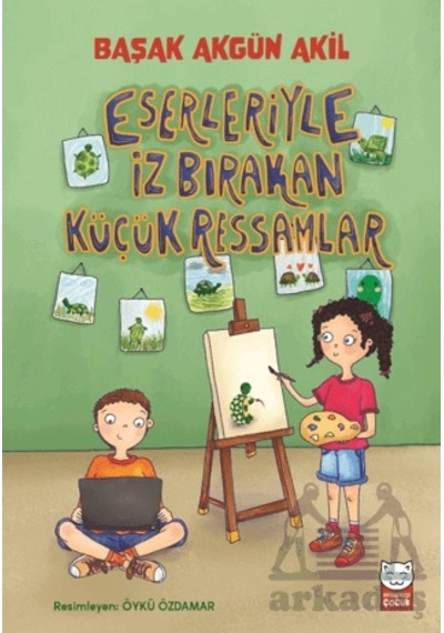 Eserleriyle İz Bırakan Küçük Ressamlar Kırmızı Kedi Çocuk