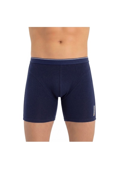 Just Inner Erkek Pamuklu Boxer Sport Premium Günlük Kullanım 134003 Lacivert
