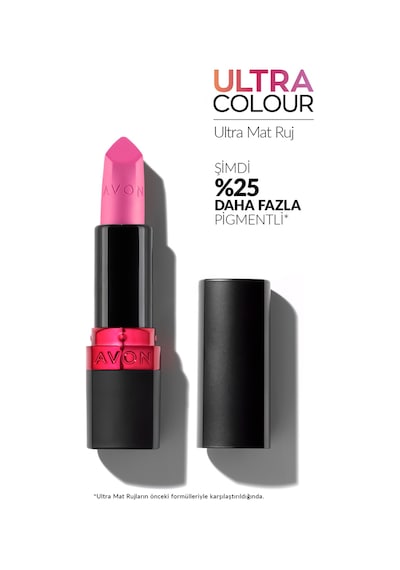Avon Ultra Mat Ruj Electrick Pink