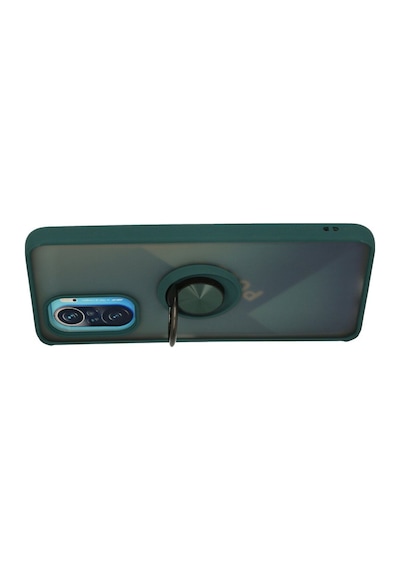 Redmi K40 Kılıf Montreal Yüzüklü Silikon Kapak - Yeşil Bzsxx00 1