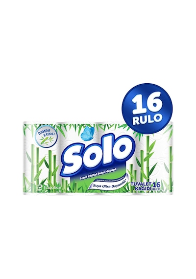 Tuvalet Kağıdı Bambu Katkılı 16&apos Lı