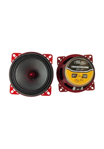 Boschmann Xm-10 Acoustic Seri 10 Cm Midrange 600w Maksimum 100w Rms