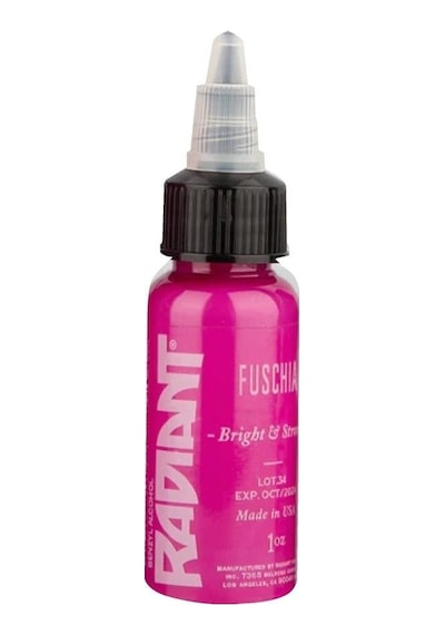 Fuschia - Radiant Tattoo Dövme Boyası - 1oz/30ml