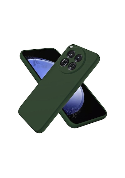 Tecno Camon 40 Premier 5G CM8 Uyumlu Silikon Kılıf - Kamera Korumalı Esnek Kapak - Yeşil