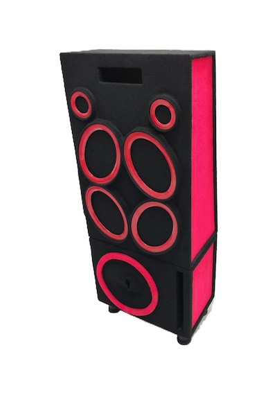 Kayseri Pandizot Müzik Kutusu&dolabı Bas Kabin+4xoval,2x10cm Ve Teyp Yeri Boş Hoparlörsüz