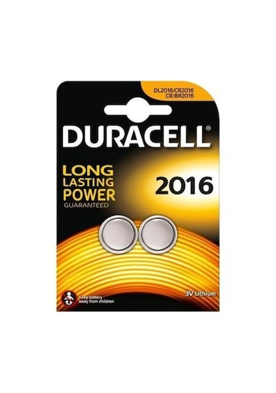 Duracell Cr 2016 Lityum Pil 3 Volt 2 Li Paket