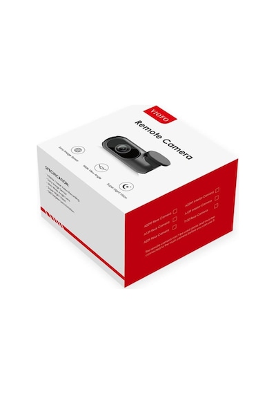 Viofo A229 Pro/plus Araç Kamerası İçin 6 Metre Kablo Ve Arka Kame Çok Renkli