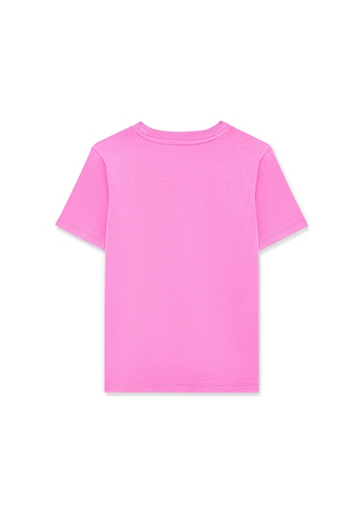 Mavi - Mavi Logo Baskılı Pembe Tişört 7610109-71033 Pembe