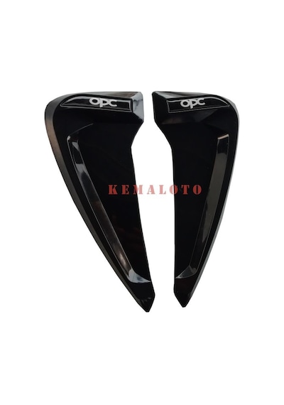 Koto Çamurluk Venti Çamurluk Rüzgarlığı Piano Black 2 Adet Logolu