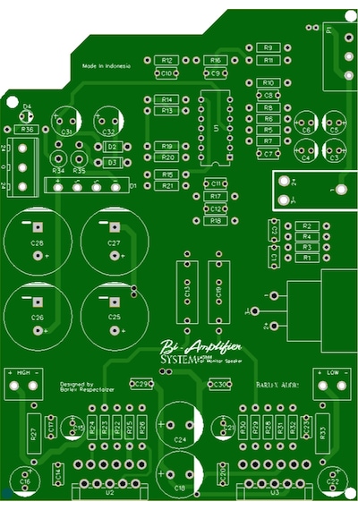 Stüdyo Monitör Hoparlörleri Için Amfi Devresi Lm3886