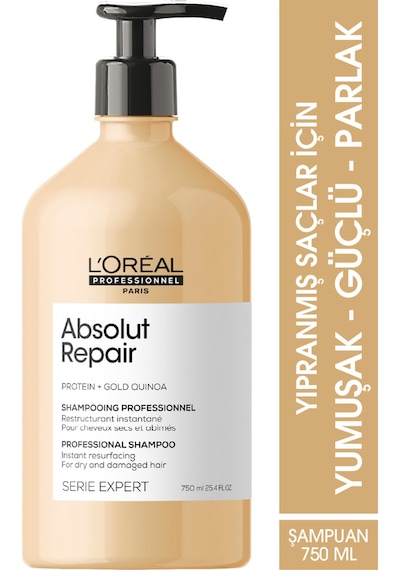 L'Oréal Professionnel Serie Expert  Absolut Repair Gold Quinoa Protein Şampuan 750 ML