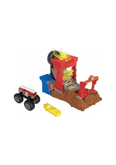 Hot Wheels Monster Trucks Ateşle Çarpışma Mücadelesi Oyun Seti