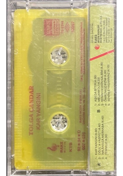 Plak Değildir Kaset Tir Kaset Tolga Çandar Kar Yangını Kaset