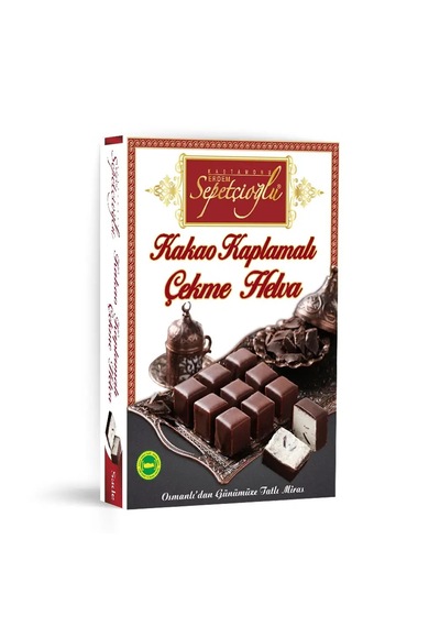Sepetçioğlu Kastamonu Meşhur Kakao Kaplamalı Çekme Helva 320g