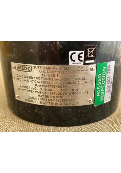 Medc Xb15 Ex-proof Flaşör 24V - Endüstriyel Tehlikeli Durum İkaz