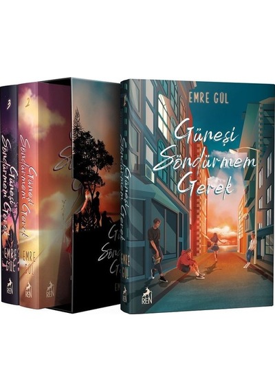 Güneşi Söndürmem Gerek Kutulu Seti - 3 Kitap Takım - Emre Gül - Ren Kitap