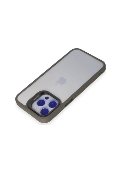 Joko Apple Apple iPhone Uyumlu 15 Pro Max Kılıf Roblox Lens Standlı Kapak - Titan Gri Diğer