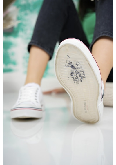 U.s. Polo Assn. Penelope 3fx Beyaz Kadın Sneakers-beyaz Beyaz