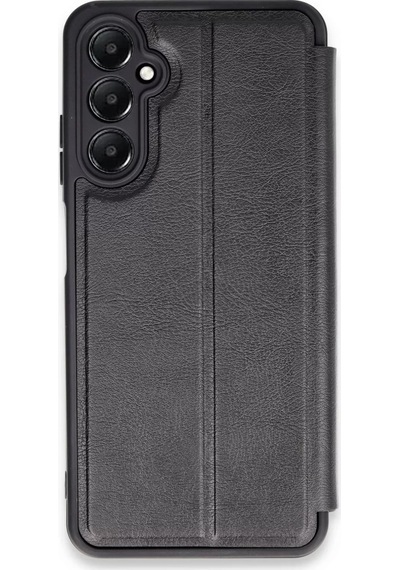Newface Samsung Uyumlu Galaxy A05s Kılıf Flip Cover - Siyah - Özel Seri 8683140759322