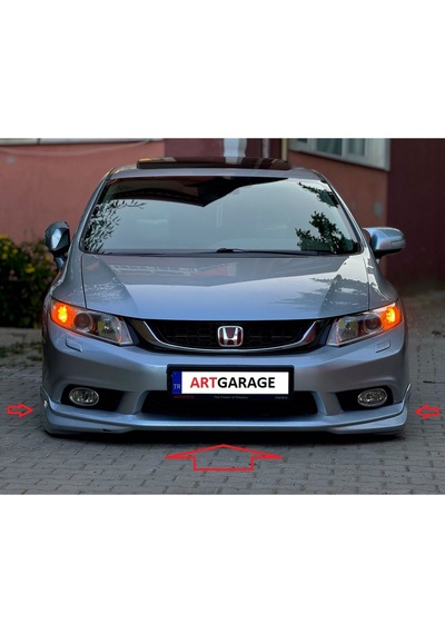 Honda Civic Fb7 Ön Tampon Eki-boyasız-fiberglass