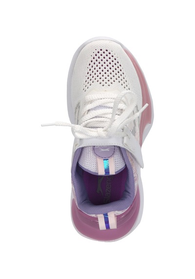 Slazenger Nıtro Kız Çocuk Beyaz / Lila Günlük Spor Ayakkabısı