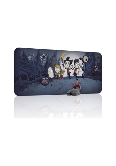 Don't Starve Kaymaz Dikişli Kauçuk Oyuncu Mousepad V5 - 90x40 Xxl Gaming Mouse Pad Fare Altlığı